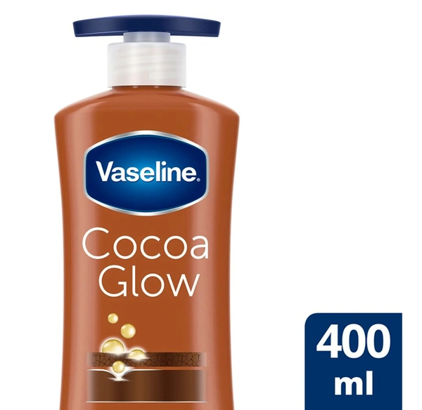 VASELINE B/L INT. CARE COCOA GLOW - 400ML