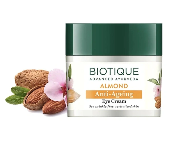 BIOTIQUE CRM BIO ALMOND EYE - 50GM