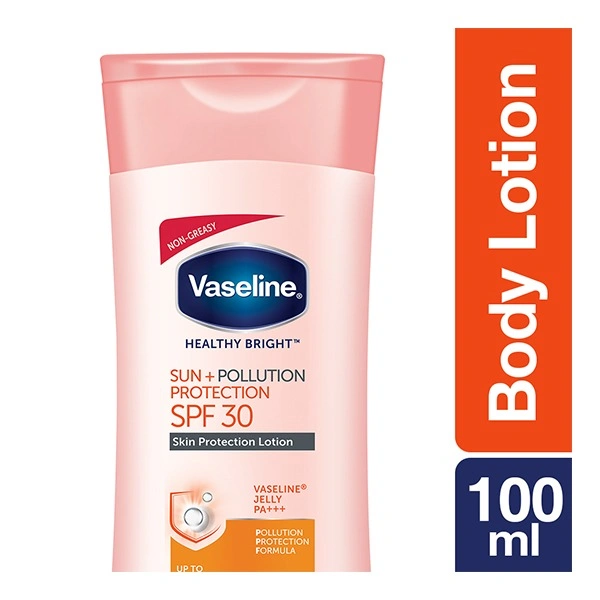 VASELINE B/L HEALTY WHITE SUN+POLLUTION SPF-30 - 400ML