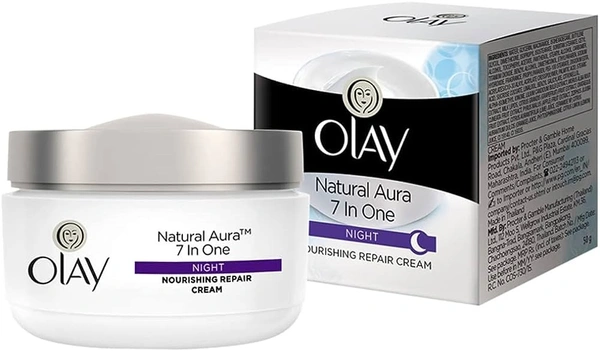 OLAY NATURAL NIGHT CREAM 7IN1 - 50GM