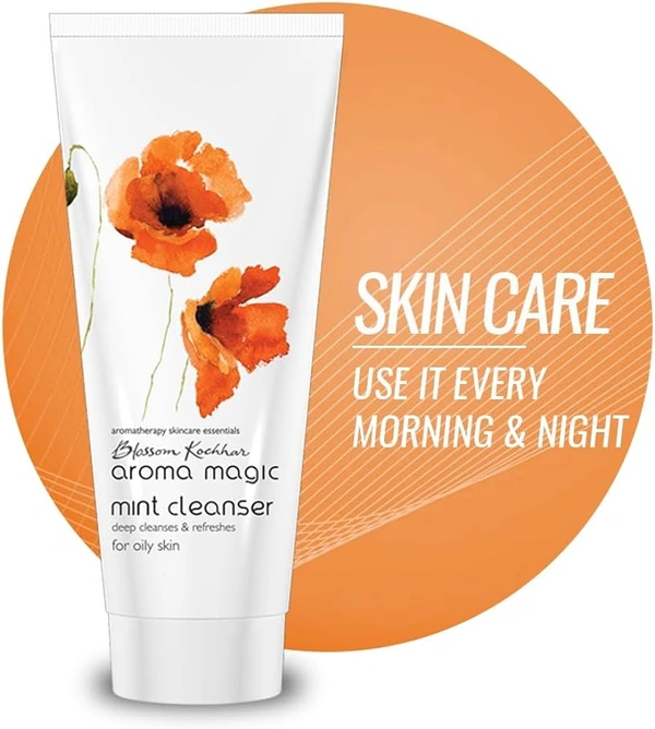 BLOSSOM CLEANSER MINT OILY SKIN - 100GM