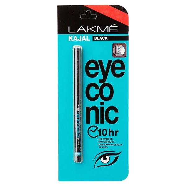 LAKME EYECONIC KAJAL D.BLACK - 0.3GM