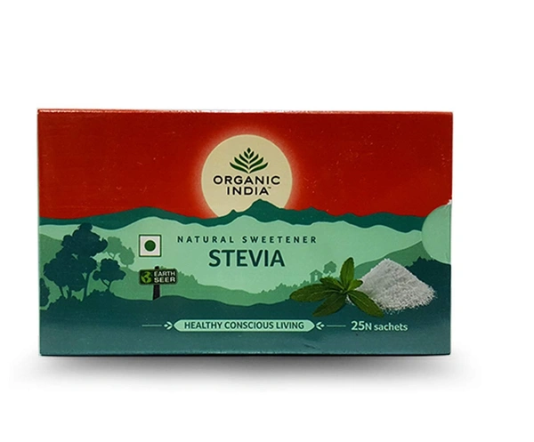 ORGANIC INDIA STEVIA NAT. SWEETENER - 25N