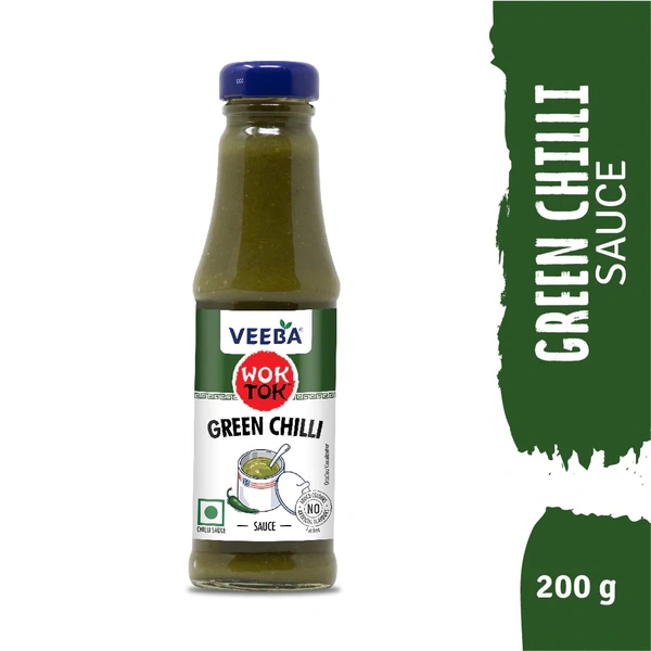 VEEBA GREEN CHILLI SAUCE - 200GM