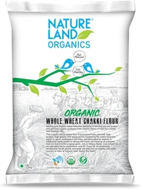 NLO ORGANIC WHOLE WHEAT ATTA - 5KG