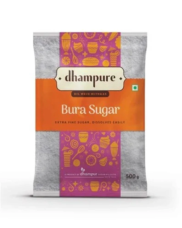 DHAMPURE BURA SUGAR - 500GM