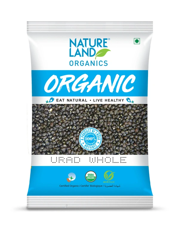 NLO ORGANIC URAD WHOLE - 500GM