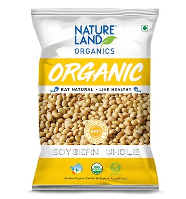 NLO ORGANIC SOYBEAN WHOLE - 500GM