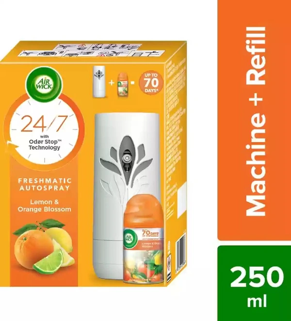 AIRWICK MATIC AUTO SPRAY LEMON - 250ML