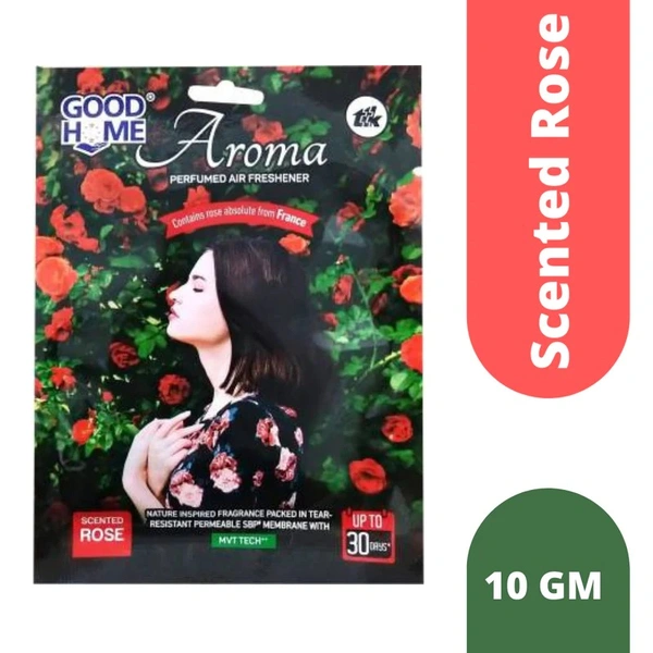 GOOD HOME AROMA POCKET AIR FRESHNER ROSE - 1N