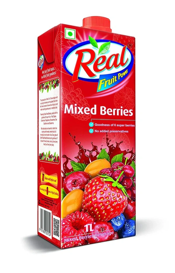 REAL MIXED BERRIES - 1LTR
