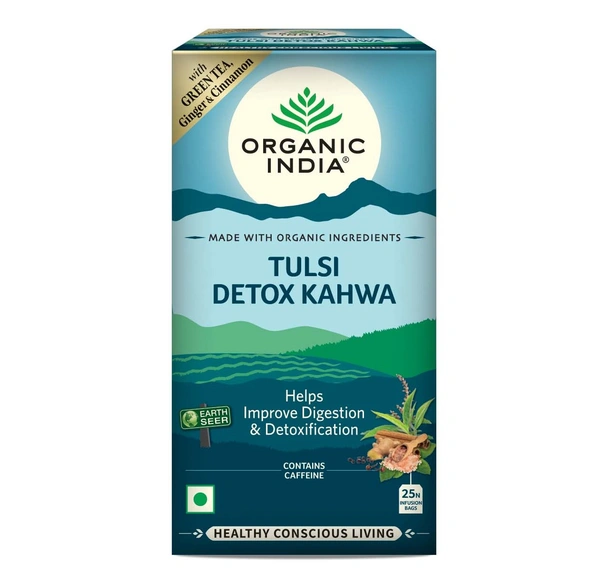 ORGANIC TULSI DETOX KAHWA 25N T-BAGS - 25N