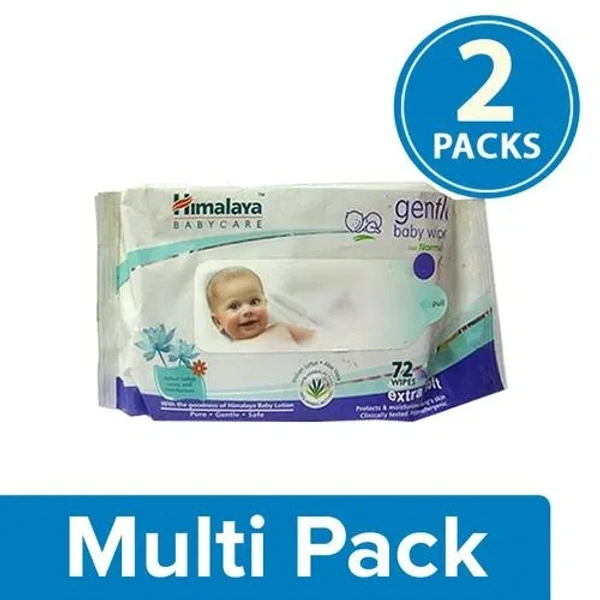 HIMALAYA BABY GENTLE WIPES SHISHU - 72N