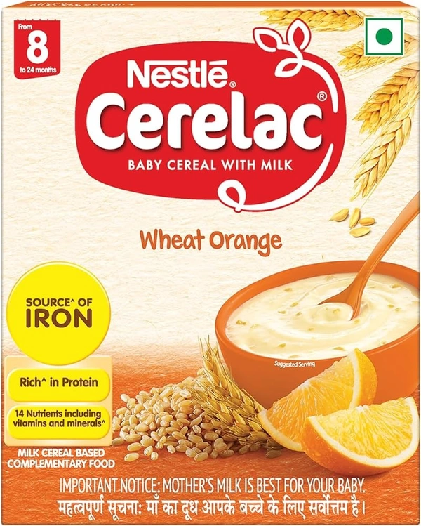 CERELAC S2 WHEAT ORANGE - 300GM