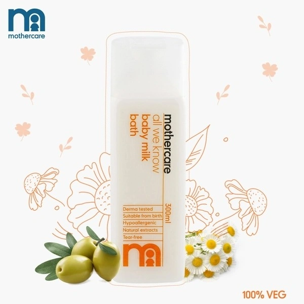 MOTHERCARE BABY MILK BATH - 300ML