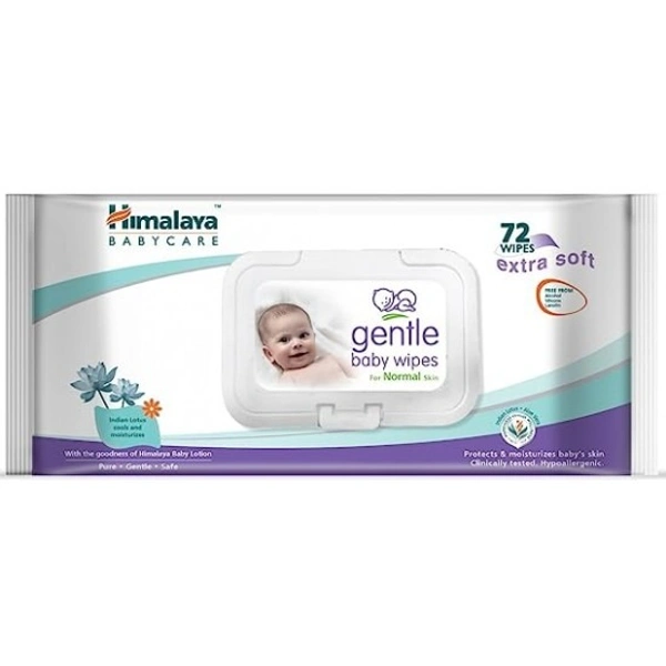 HIMALAYA BABY GENTLE WIPES - 72N