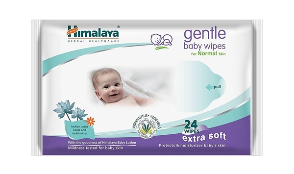 HIMALAYA BABY GENTLE WIPES - 24N