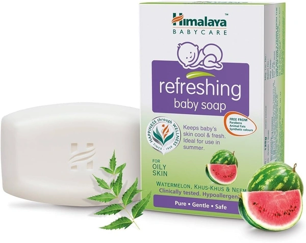 HIMALAYA BABY SOAP REFRESHING WATERMELON - 125G