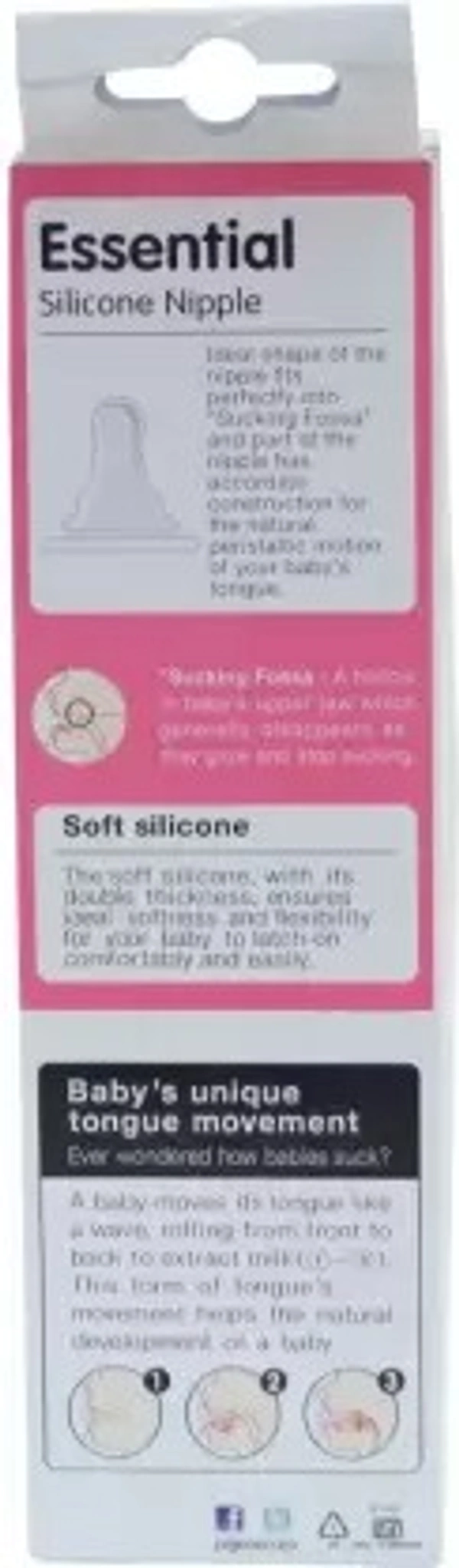 PIGEON BABY FEEDING BOTTLE ESSENTIAL 7+M - 240ML