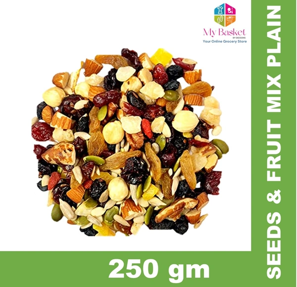 SEEDS & FRUIT MIX PLAIN - 250GM