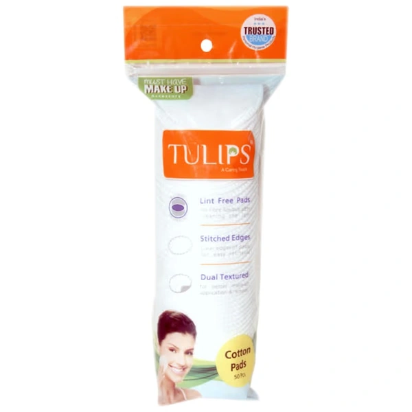 TULIP COTTON PADS 50PCS - 50PCS