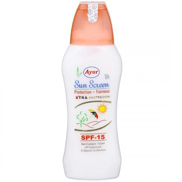 AYUR SPF-15 SUN SCREEN 100ML - 100ML
