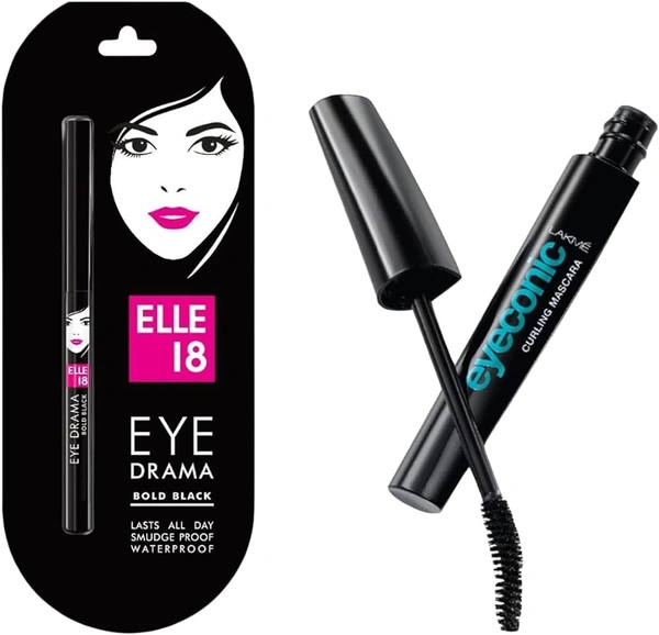 ELLE-18 MASCARA EYE DRAMA BLACK - 10ML