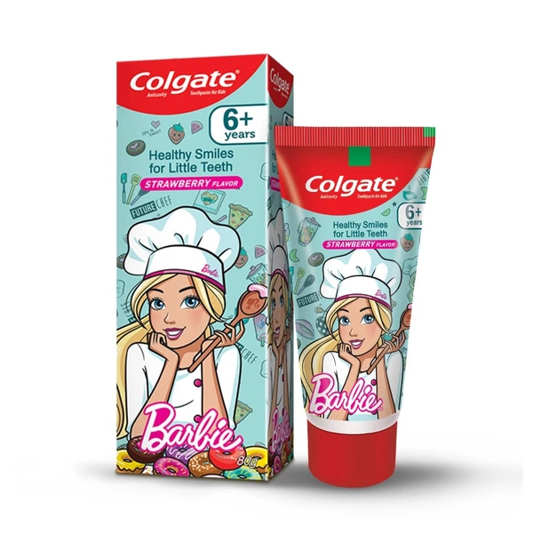 COLGATE T/P KIDS BARBIE STRAWBERRY - 80GM