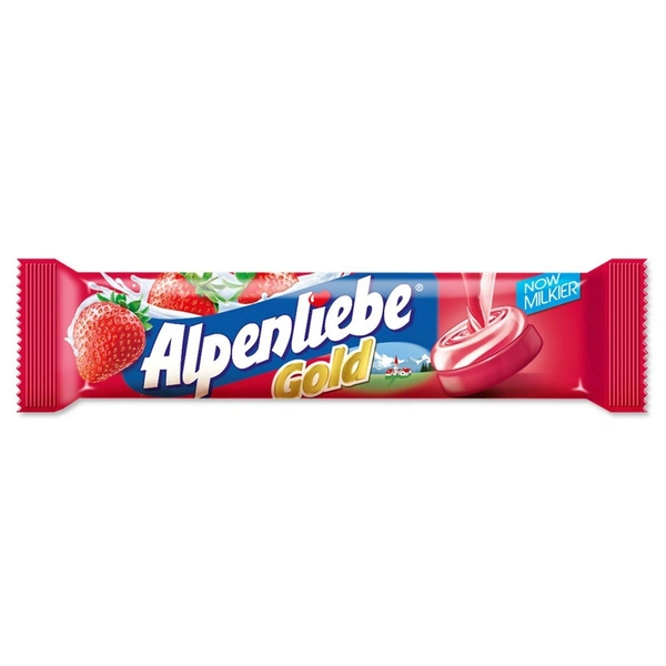ALPENLIEBE STRAWBERRY STICK - 28GM