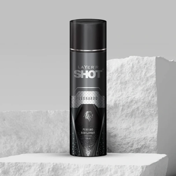 LAYER SHOT ROCKSTAR DEO LEONARDO - 120ML