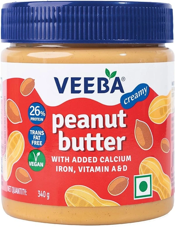 VEEBA P.NUT BUTTER CREAMY - 1KG