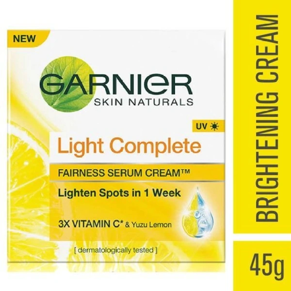 GARNIER CRM LIGHT CMPLT SPF-15 - 45GM