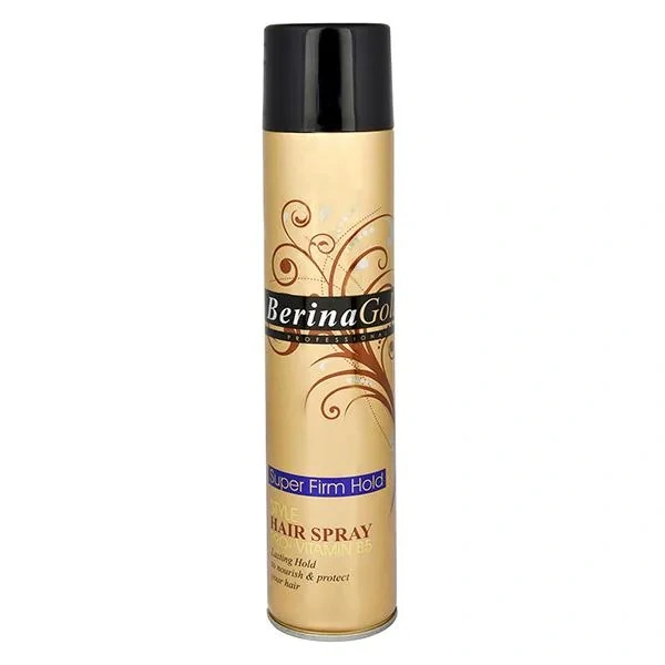 BERINA GOLD MEGA HOLD HAIR SPRAY - 450ML