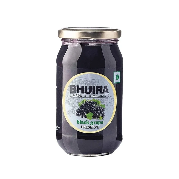 BHUIRA BLACK GRAPE PRESERVE - 470GM