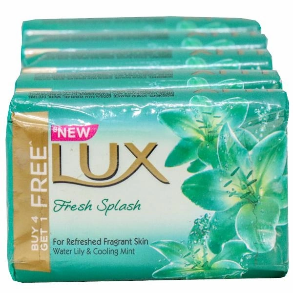 LUX SOAP FRESH SPLASH 4NSET 4X - 4X100GM