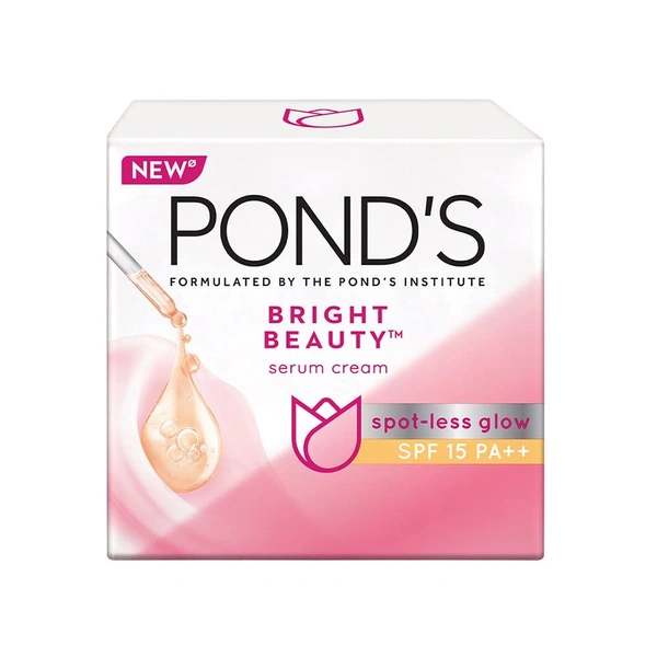 PONDS CRM BRIGHT BEAUTY SPF-15 PA++ - 50GM