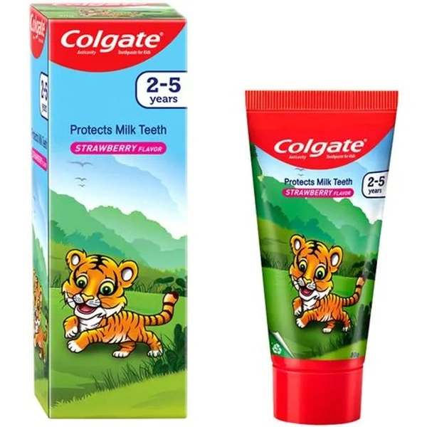 COLGATE T/P KIDS STRAWBERY FLV - 40GM