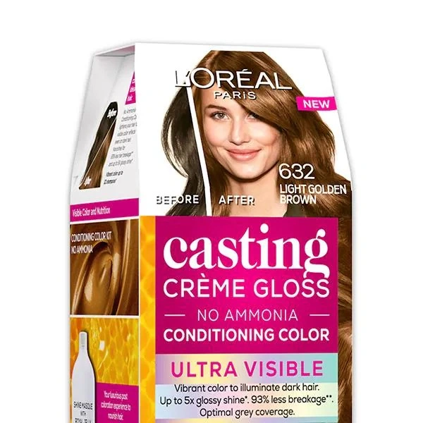 LOREAL CCG 632 LIGHT GOLDEN BROWN - 87.5GM