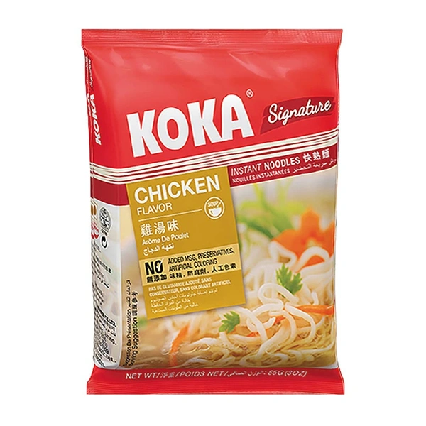 KOKA INST. NOODLES CHICKEN FLAVOUR - 85GM