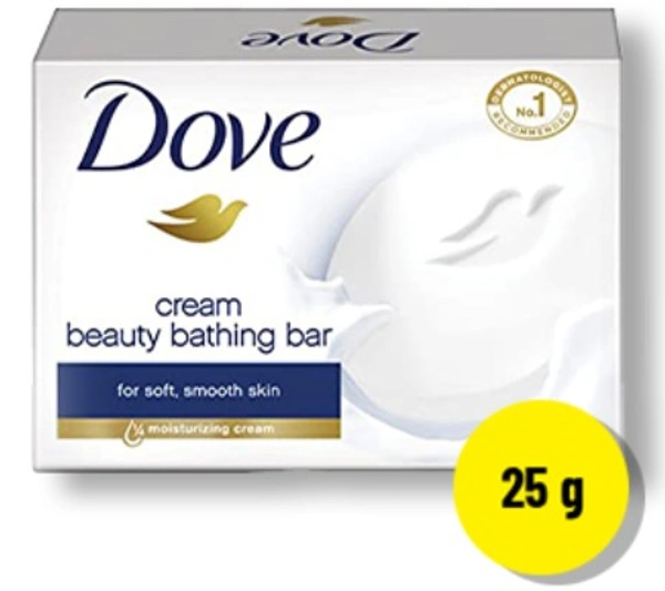 DOVE SOAP CREAM BEAUTY BAR - 25GM
