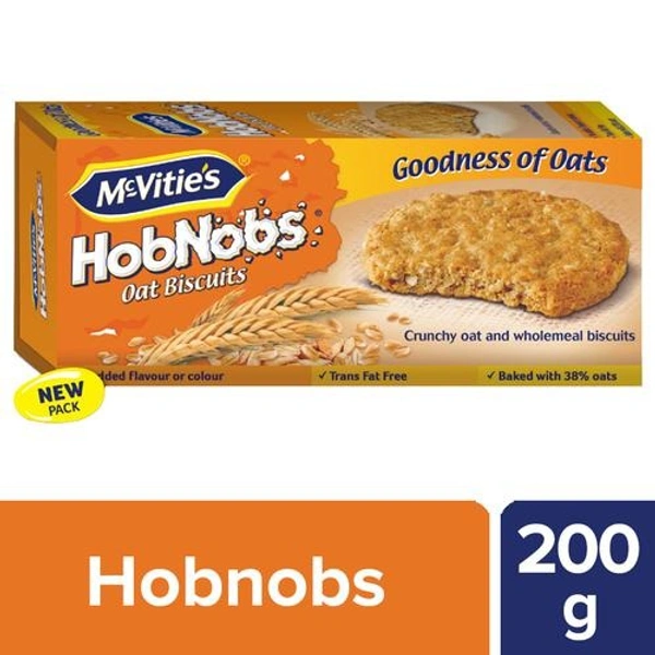 MCV HOBNOBS OAT BISCUITS - 200GM