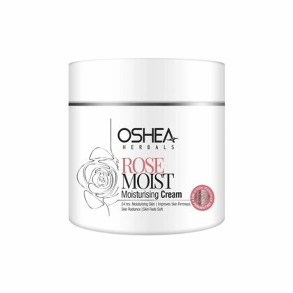 OSHEA CRM ROSE MOIST MOISTURISING CRM - 100GM