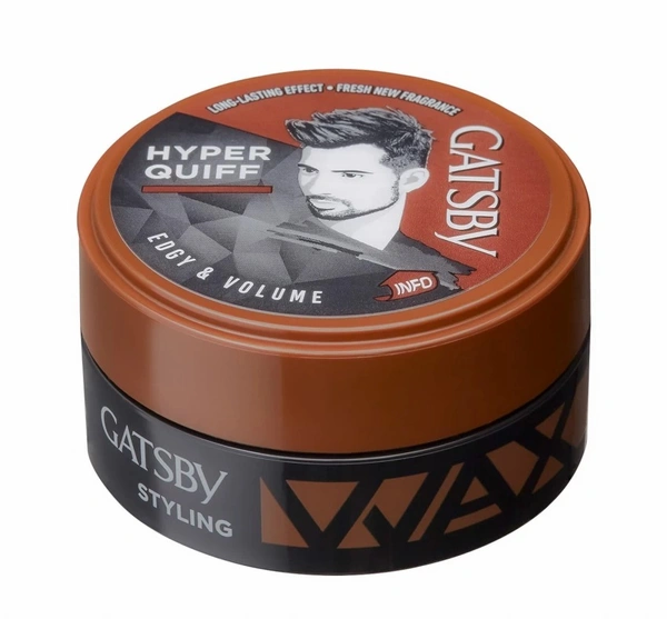 GATSBY HAIR WAX HYPER QUIFF EDGY & VOL - 75GM