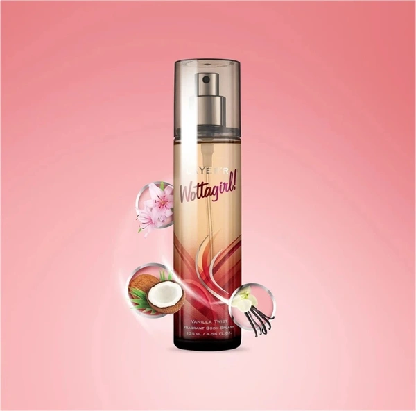 LAYER WOTTAGIRL VANILLA TWIST - 135ML