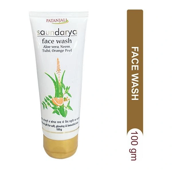 PATANJALI F/W SAUNDARYA FACE WASH - 100GM