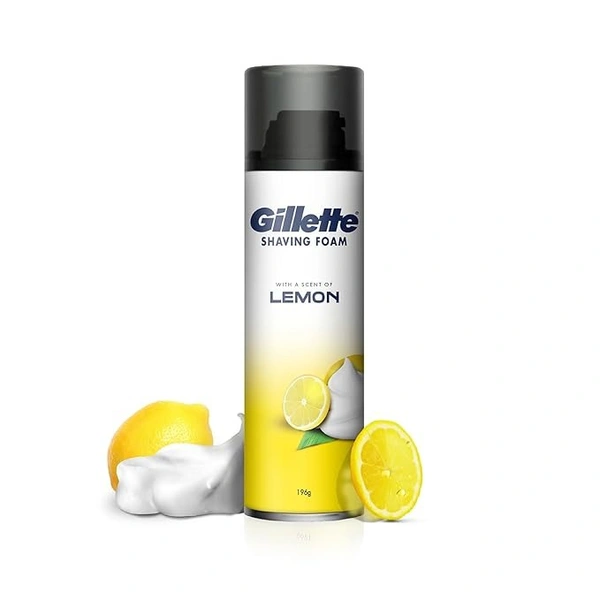 GILLETTE FOAM LEMON - 196GM