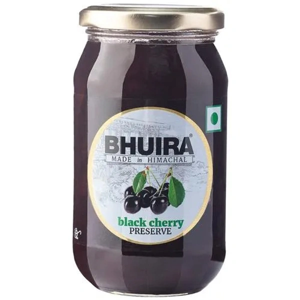 BHUIRA BLACK CHERRY PRESERVE JAM - 470GM