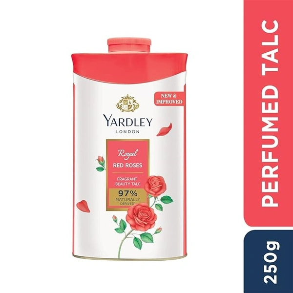 YARDLEY TALC WOMEN RED ROSE - 250GM