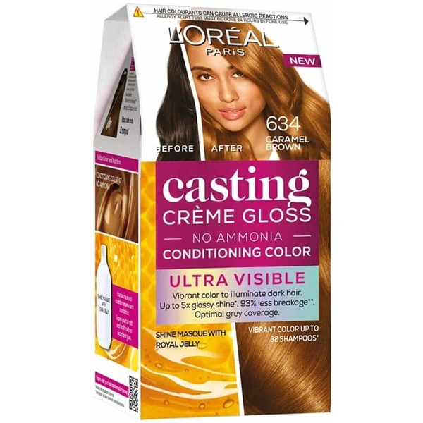 LOREAL CCG 634 CARAMEL BROWN - 87.5GM