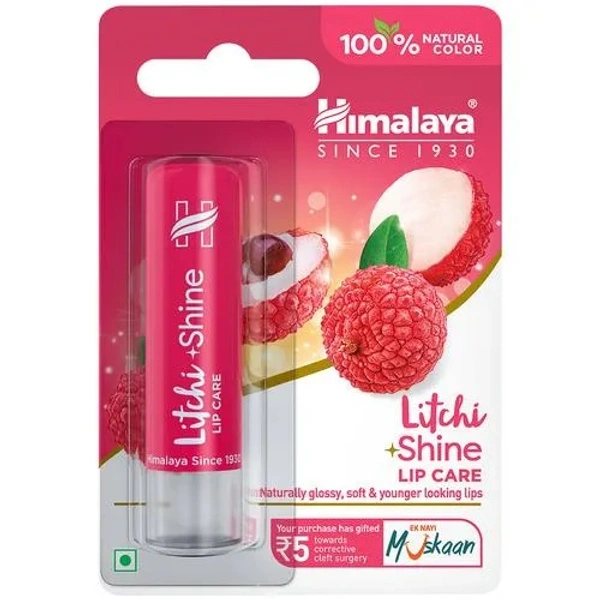 HIMALAYA LIP CARE LITCHI SHINE - 4.5GM